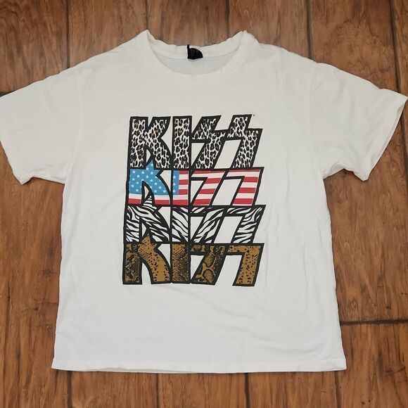 Women's medium KISS short sleeve t-shirt by Day under license Epic Rights - Picture 1 of 6